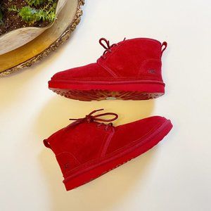 (New) • UGG Neumel II Red Chukka Boots • Size 6